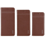For iPhone 12 mini GEBEI Top-grain Leather Horizontal Flip Protective Case with Holder & Card Slots (Blue) Eurekaonline