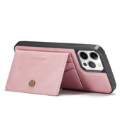 For iPhone 12 mini JEEHOOD Retro Magnetic Detachable Protective Case with Wallet & Card Slot & Holder (Pink) Eurekaonline