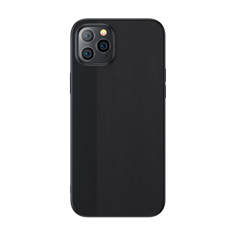 For iPhone 12 mini JOYROOM JR-BP766 Shadow Series TPU Frosted Bump Pattern Shockproof Protective Case(Black) Eurekaonline