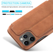 For iPhone 12 mini LC.IMEEKE Hon Ancient Series Horizontal Flip Leather Case with Holder & Card Slot(Brown) Eurekaonline