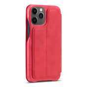 For iPhone 12 mini LC.IMEEKE Hon Ancient Series Horizontal Flip Leather Case with Holder & Card Slot(Red) Eurekaonline