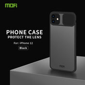 For iPhone 12 mini MOFI Xing Dun Series Translucent Frosted PC + TPU Privacy Anti-glare Shockproof All-inclusive Protective Case(Black) Eurekaonline