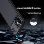 For iPhone 12 mini NILLKIN Black Mirror Pro Series Camshield Full Coverage Dust-proof Scratch Resistant Phone Case(Black) Eurekaonline