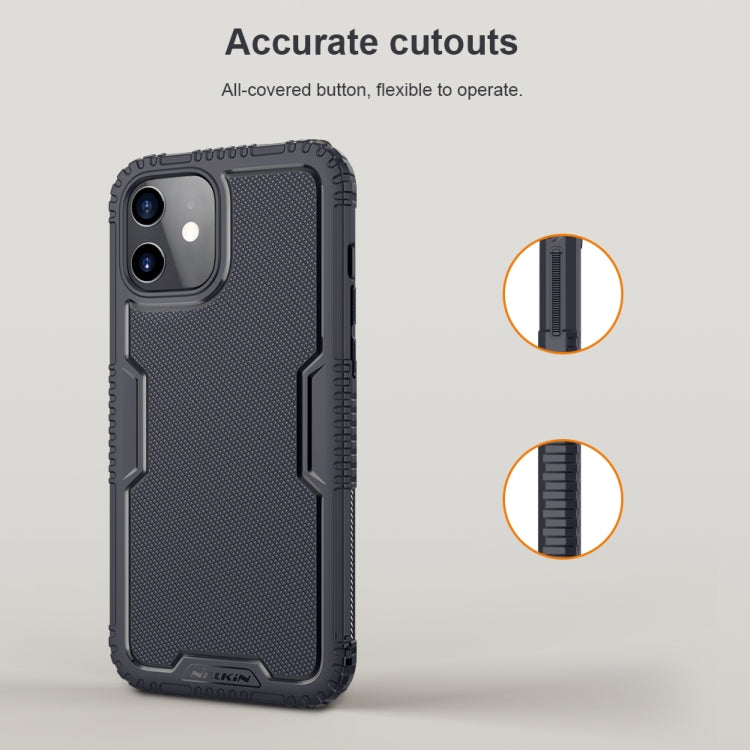 For iPhone 12 mini NILLKIN Tactics Series TPU Protective Case Eurekaonline