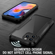 For iPhone 12 mini iPAKY Thunder Series Aluminum alloy Shockproof Protective Case (Black) Eurekaonline