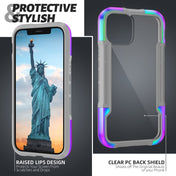 For iPhone 12 mini iPAKY Thunder Series Aluminum alloy Shockproof Protective Case (Rainbow) Eurekaonline