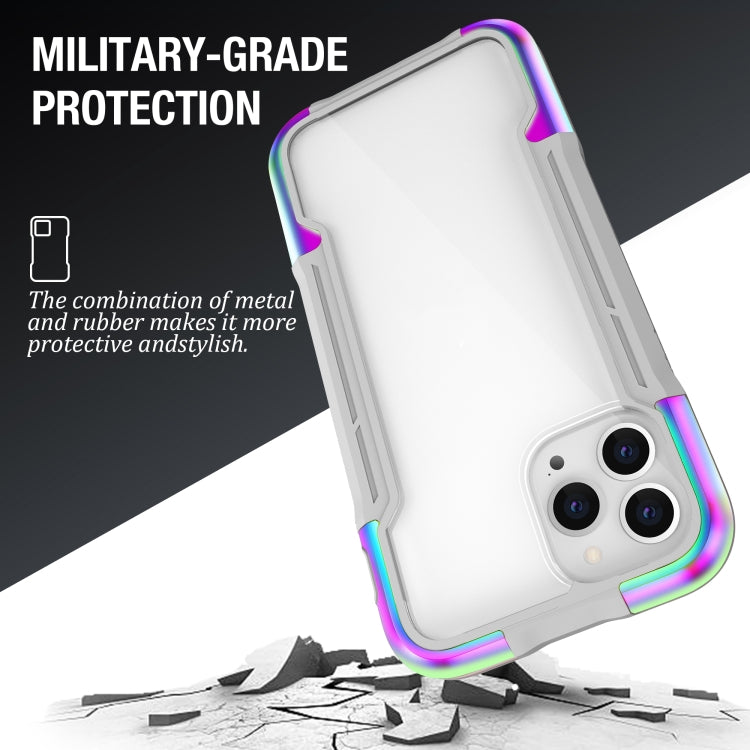 For iPhone 12 mini iPAKY Thunder Series Aluminum alloy Shockproof Protective Case (Rainbow) Eurekaonline