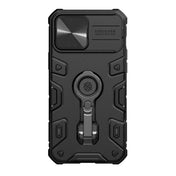 For iPhone 13 Pro Max NILLKIN CamShield Armor Pro Magnetic Phone Case (Black) Eurekaonline