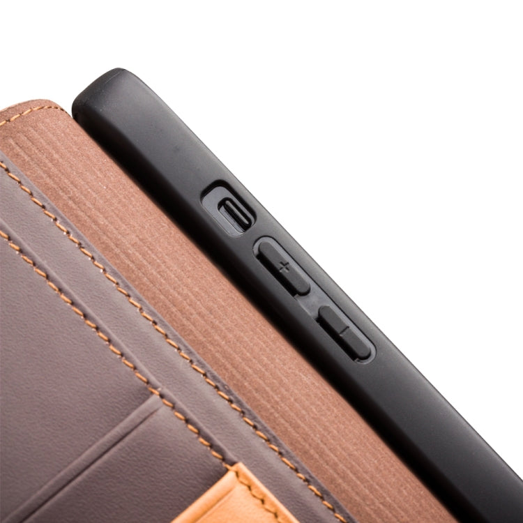 For iPhone 13 Pro Max QIALINO Business Horizontal Flip Leather Case with Holder & Card Slots & Wallet (Brown) Eurekaonline