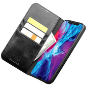 For iPhone 13 Pro Max QIALINO Horizontal Flip Leather Case with Holder & Card Slots & Wallet (Black) Eurekaonline