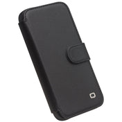 For iPhone 13 Pro QIALINO Magnetic Buckle Phone Leather Case with Card Slot (Black) Eurekaonline