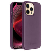 For iPhone 13 Pro QIALINO Nappa Cowhide MagSafe Magnetic Protective Case (Purple Crystal) Eurekaonline