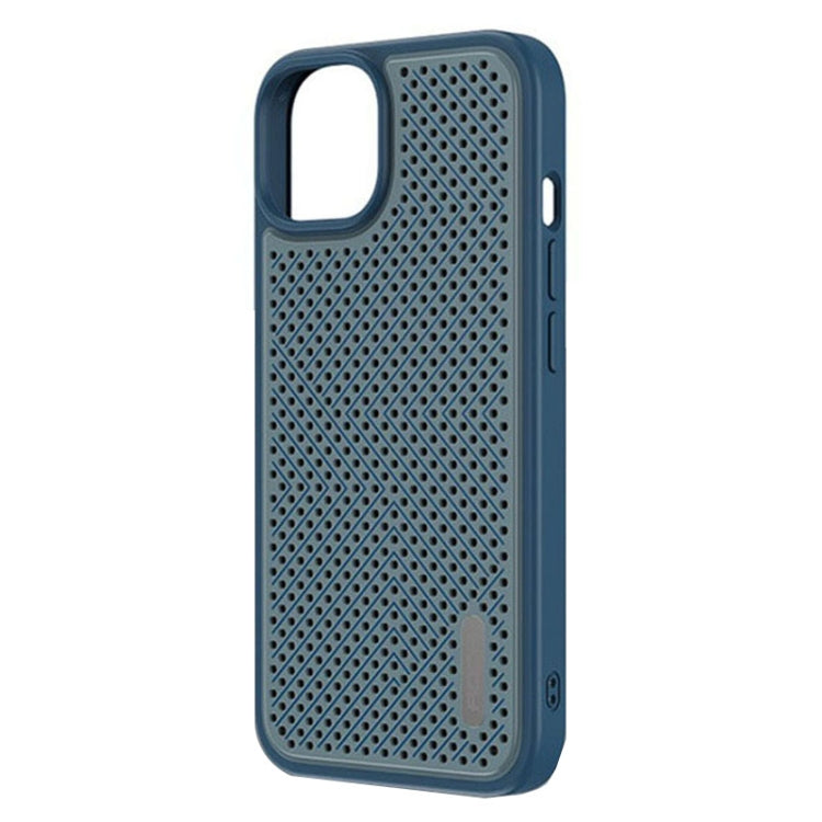 For iPhone 13 Pro ROCK Graphene Heat Dissipation Ultra-thin TPU Case (Blue) Eurekaonline