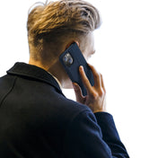 For iPhone 14/13 DUX DUCIS Skin Pro Series Shockproof Horizontal Flip Leather Phone Case (Dark Blue) Eurekaonline