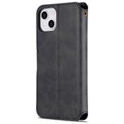 For iPhone 14 AZNS Calf Texture Flip Leather Phone Case (Black) Eurekaonline