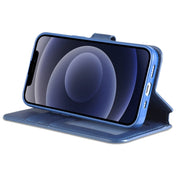 For iPhone 14 AZNS Calf Texture Flip Leather Phone Case (Blue) Eurekaonline