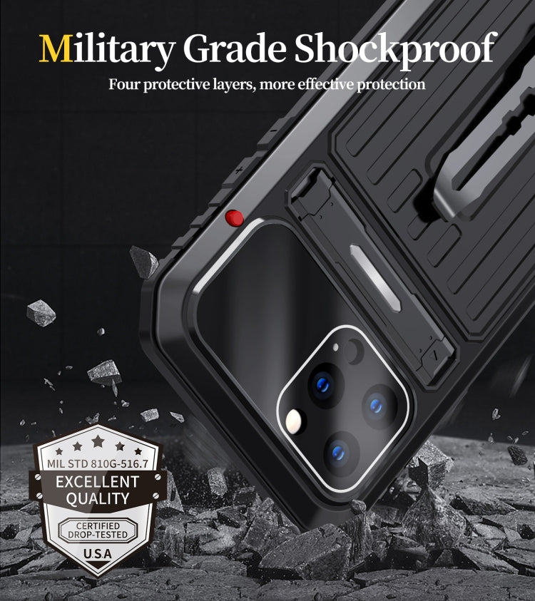 For iPhone 14 Armor Shockproof Splash-proof Dust-proof Phone Case (Camouflage) Eurekaonline