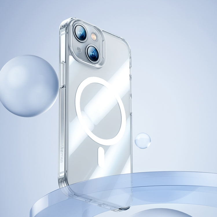 For iPhone 14 Benks Corning Glass MagSafe Phone Case(Transparent) Eurekaonline