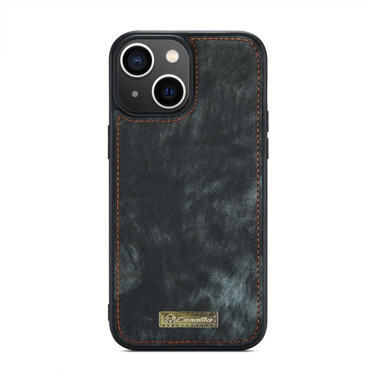 For iPhone 14 CaseMe 008 Detachable Multifunctional Leather Phone Case(Black) Eurekaonline