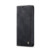 For iPhone 14 CaseMe-013 Multifunctional Retro Frosted Leather Phone Case (Black) Eurekaonline