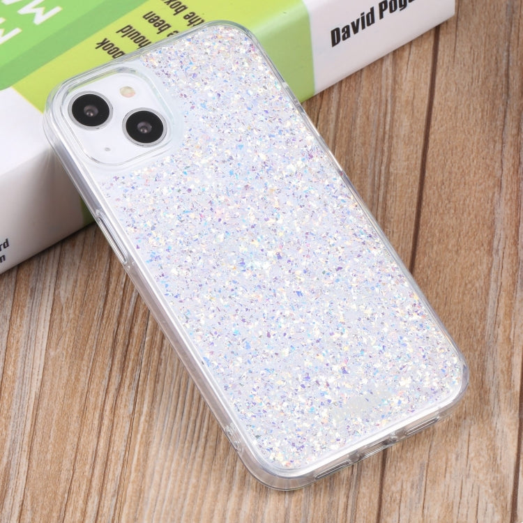 For iPhone 14 DFANS DESIGN Starry Sky Epoxy Phone Case (Silver) Eurekaonline