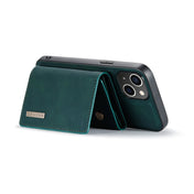For iPhone 14 DG.MING M1 Series 3-Fold Multi Card Wallet Leather Case(Green) Eurekaonline