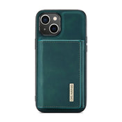 For iPhone 14 DG.MING M1 Series 3-Fold Multi Card Wallet Leather Case(Green) Eurekaonline