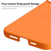 For iPhone 14 ENKAY Matte Frameless PC Phone Case(Orange) Eurekaonline