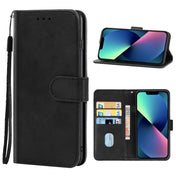 For iPhone 14 Leather Phone Case (Black) Eurekaonline