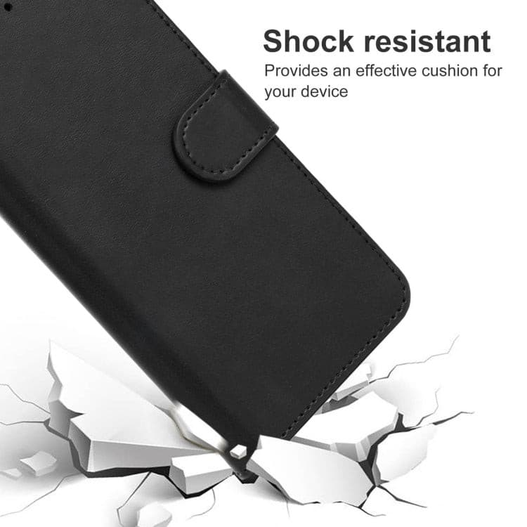 For iPhone 14 Leather Phone Case (Black) Eurekaonline