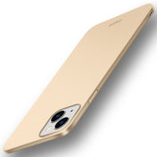 For iPhone 14 MOFI Frosted PC Ultra-thin Hard Case (Gold) Eurekaonline