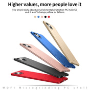 For iPhone 14 MOFI Frosted PC Ultra-thin Hard Case (Gold) Eurekaonline