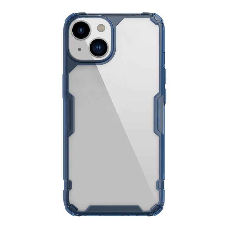 For iPhone 14 NILLKIN Ultra Clear PC + TPU Phone Case (Blue) Eurekaonline