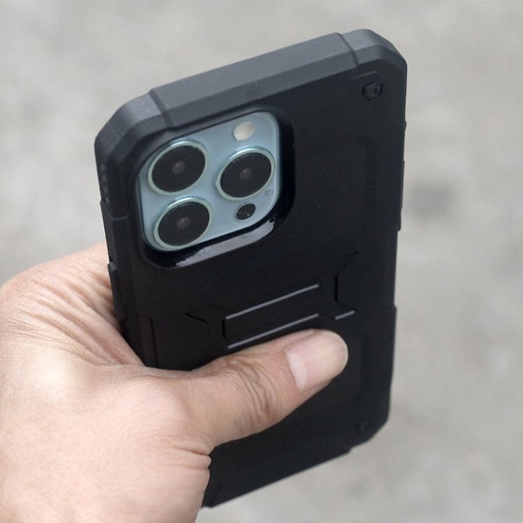 For iPhone 14 Pro Max FATBEAR Armor Shockproof Cooling Case (Black) Eurekaonline