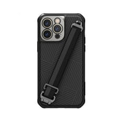 For iPhone 14 Pro Max NILLKIN MagSafe Full Coverage Phone Case with Wrist Strap(Black) Eurekaonline