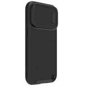 For iPhone 14 Pro Max NILLKIN Texture MagSafe Camshield PC + TPU Phone Case(Black) Eurekaonline