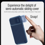 For iPhone 14 Pro Max NILLKIN Texture MagSafe Camshield PC + TPU Phone Case(Black) Eurekaonline