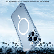For iPhone 14 Pro Metal Frame Frosted PC Shockproof MagSafe Case(Gold) Eurekaonline
