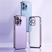 For iPhone 14 ROCK Frosted Plated Phone Case (Purple) Eurekaonline