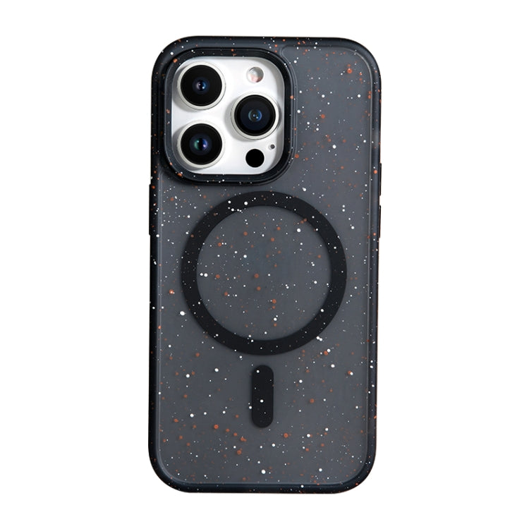 For iPhone 14 ROCK Guard Ink Splash MagSafe Phone Case (Black) Eurekaonline