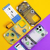 For iPhone 14 ROCK InShare Travel Series PC+TPU Phone Case (Tropical Rainforest) Eurekaonline