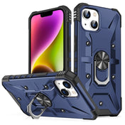 For iPhone 14 Ring Holder Phone Case (Blue) Eurekaonline