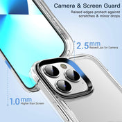 For iPhone 14 Transparent Armor Phone Case (Transparent) Eurekaonline