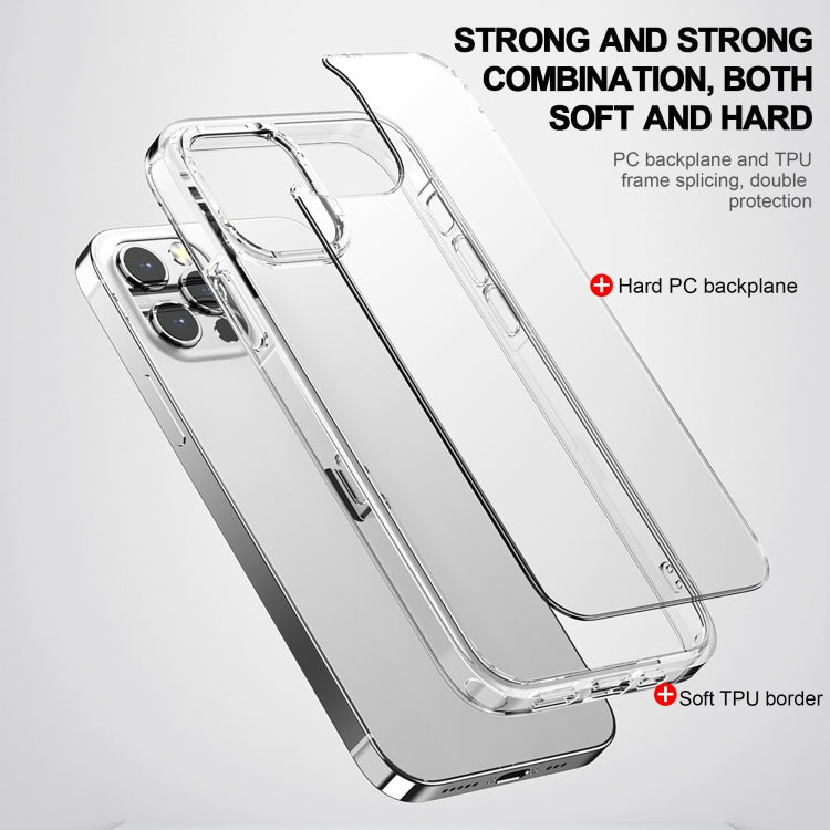 For iPhone 14 iPAKY Aurora Series Shockproof PC + TPU Protective Phone Case (Transparent) Eurekaonline