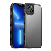 For iPhone 14 iPAKY Shockproof PC + TPU Protective Phone Case (Black) Eurekaonline