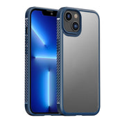 For iPhone 14 iPAKY Shockproof PC + TPU Protective Phone Case (Blue) Eurekaonline