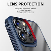 For iPhone 14 iPAKY Shockproof PC + TPU Protective Phone Case (Purple) Eurekaonline