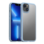 For iPhone 14 iPAKY Shockproof PC + TPU Protective Phone Case (Yuanfeng Blue) Eurekaonline