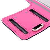 For iPhone 8 Plus & 7 Plus   Sport Armband Case with Key Pocket(Magenta) Eurekaonline