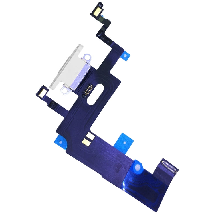 For iPhone XR Charging Port Flex Cable(White) Eurekaonline